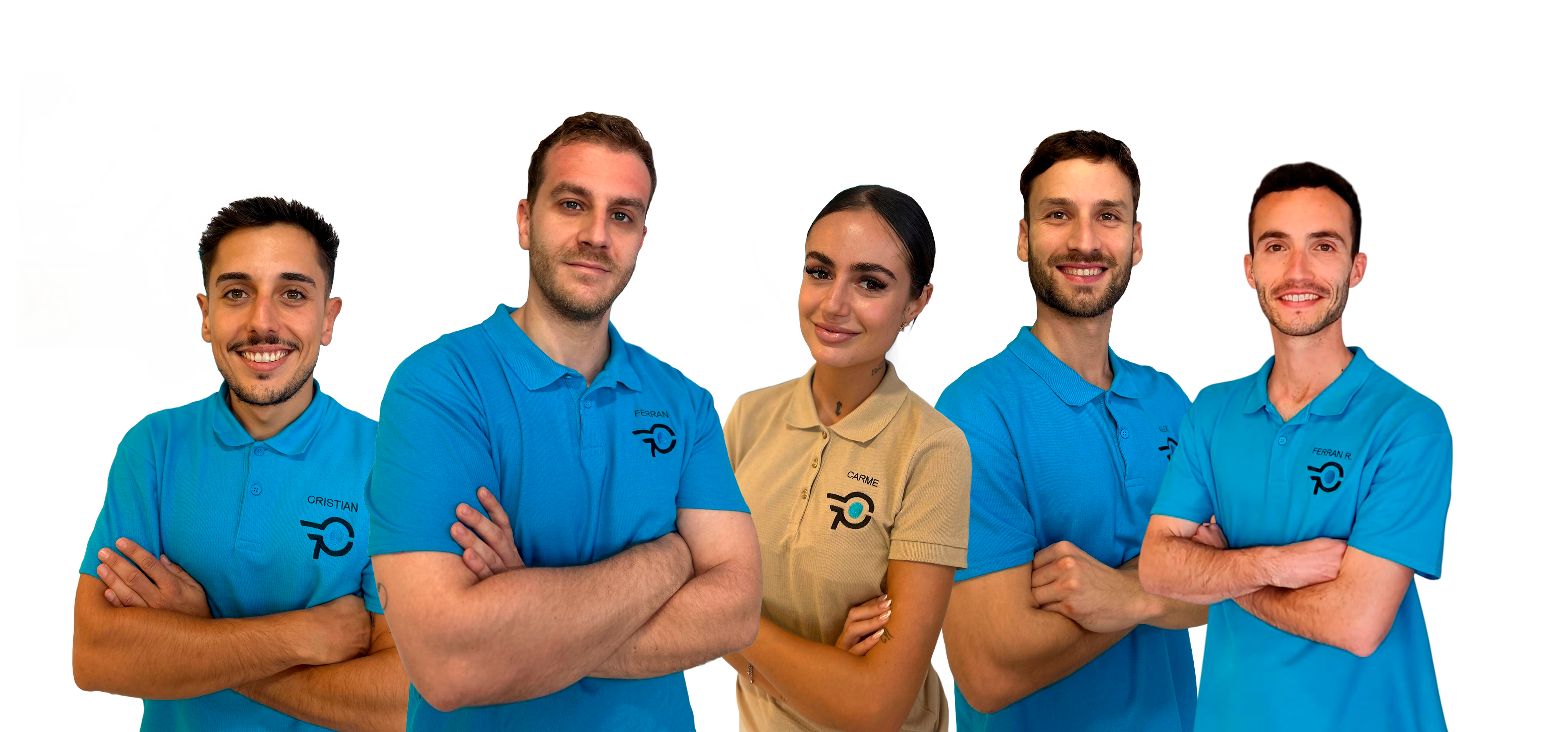 Equipo completo de Ferran Casolivé Fisioterapia